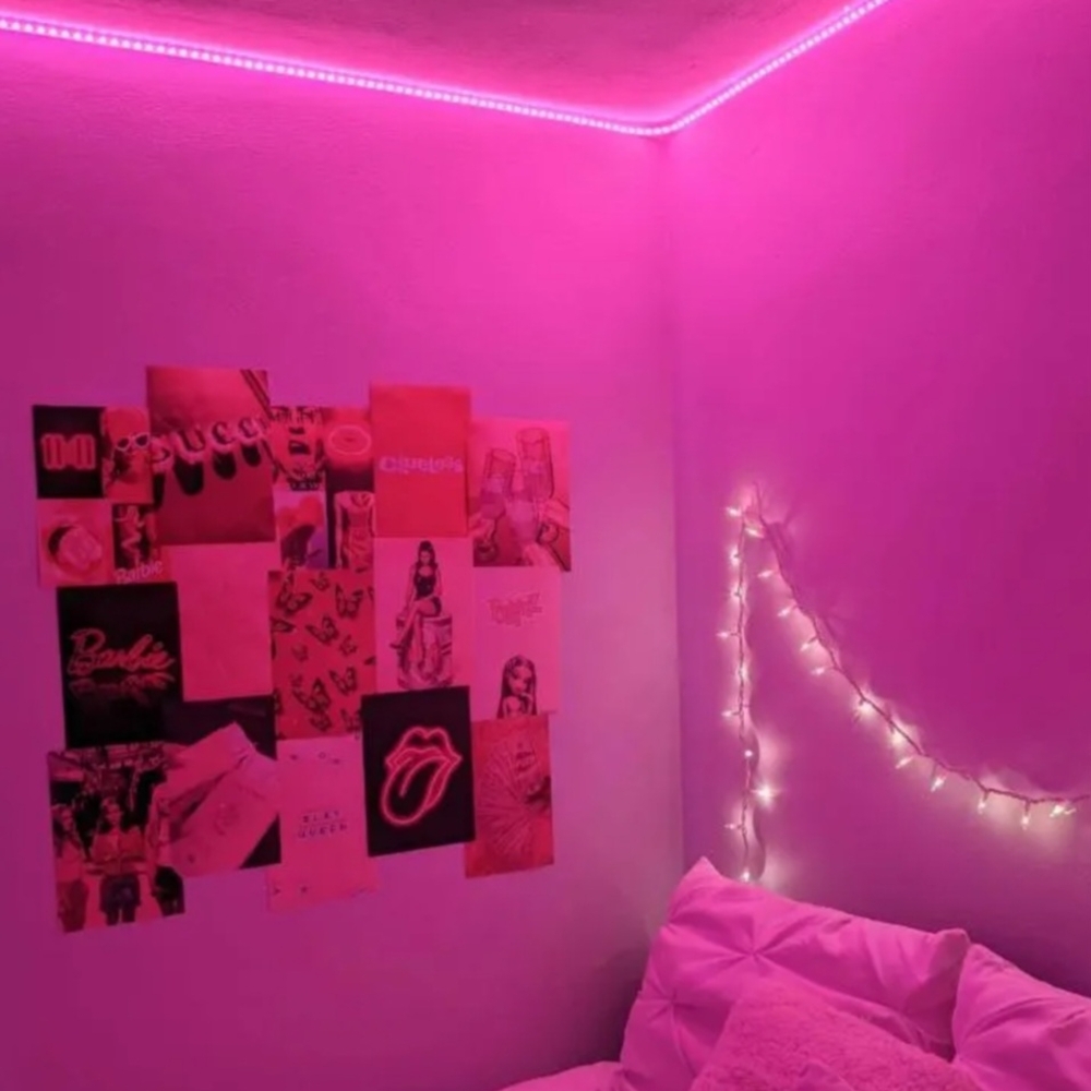 LED Strip Lights With Adapter, Remote, Plug